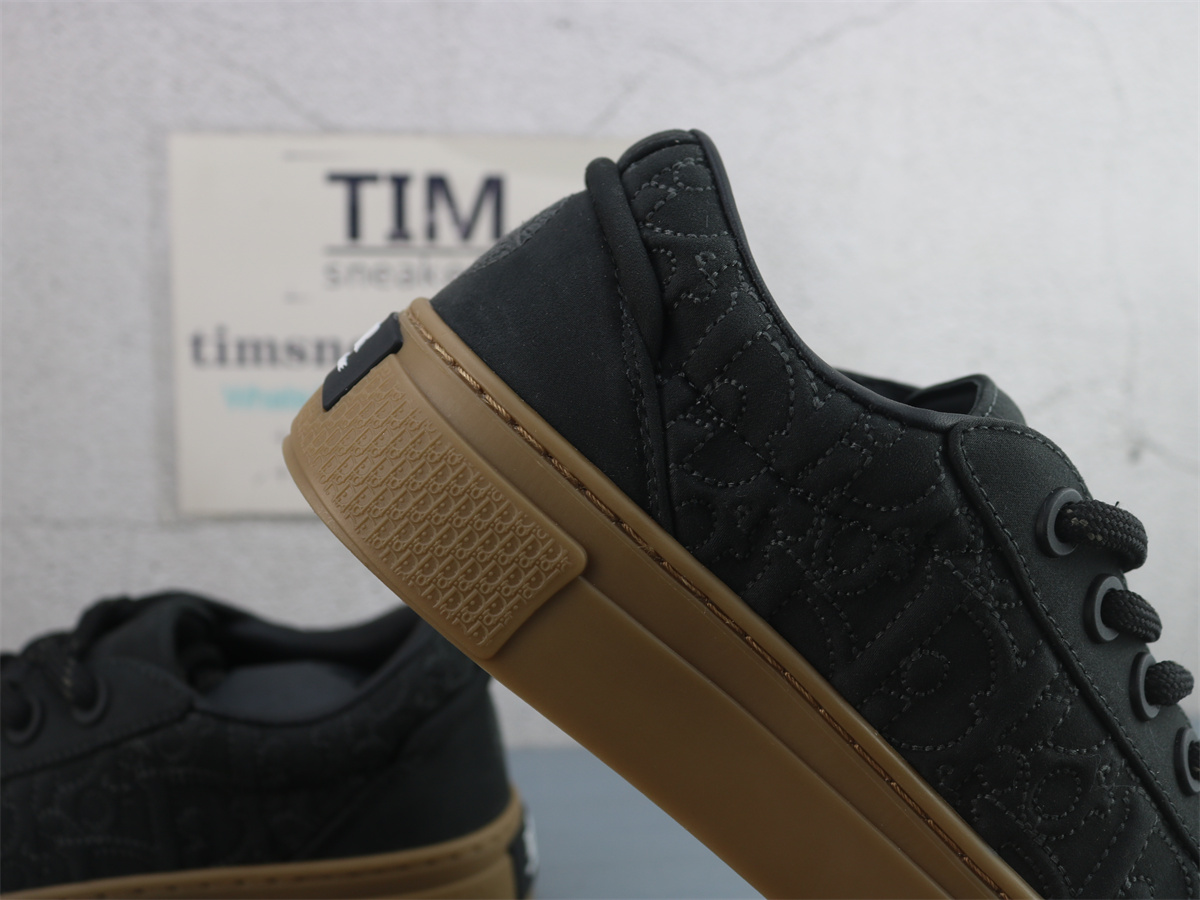 Stone Island X DIOR B33 Skateboard Shoes Men Low-Top Black